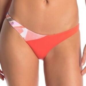Maaji Orange Creme De Papaya Reversible Bikini Bottom